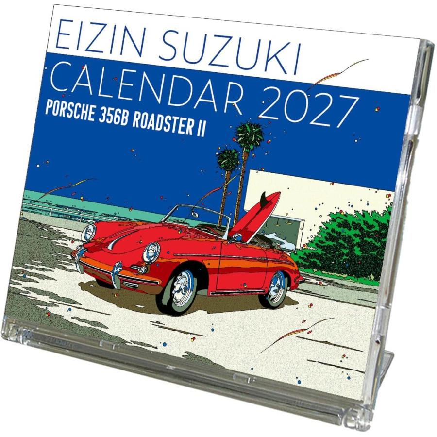 2026/09/19発売予定! 卓上 鈴木英人 2027年 カレンダー 令和9年 27CL