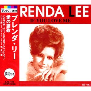 【おまけCL付】新品 BRENDA LEE（IF YOU LOVE ME）/ブレンダ・リー（愛の讃歌） EJS-4138｜pigeon-cd｜02