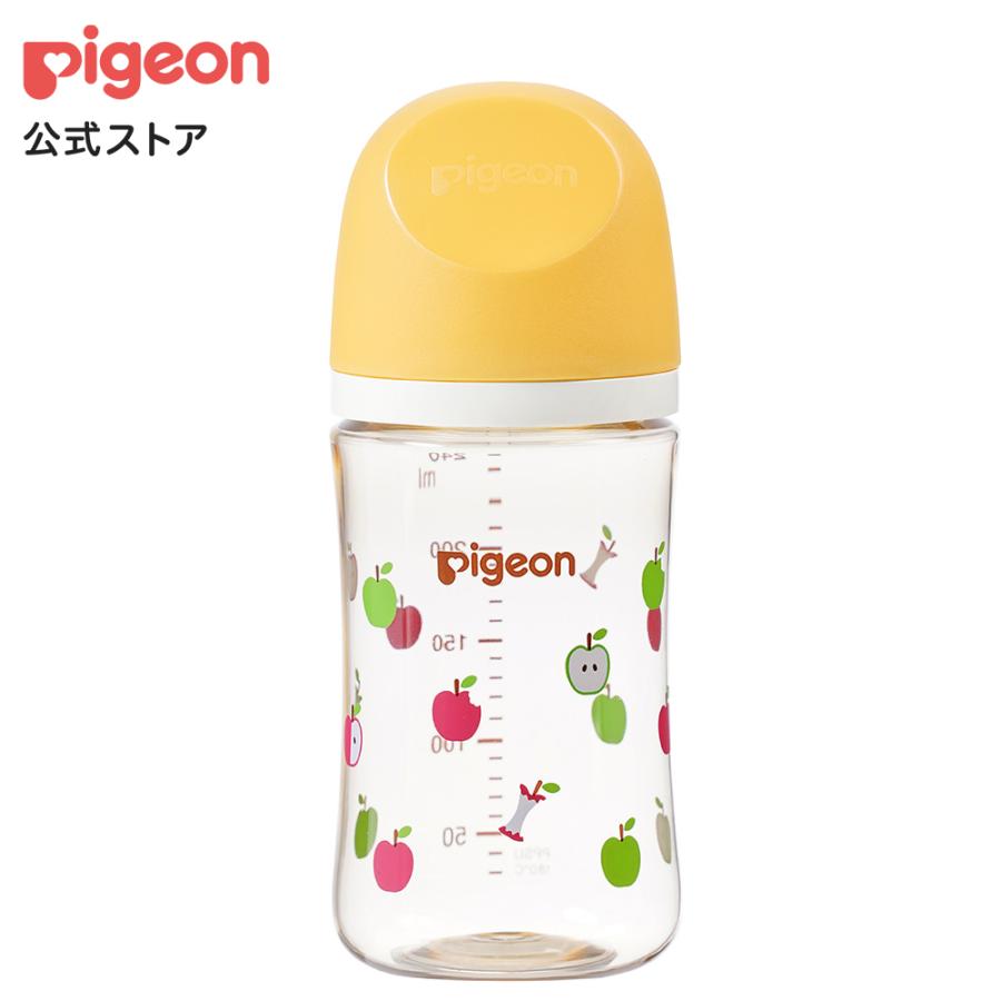 Pigeon（ピジョン） My母乳実感哺乳びん プラスチック(240ml)apple×off