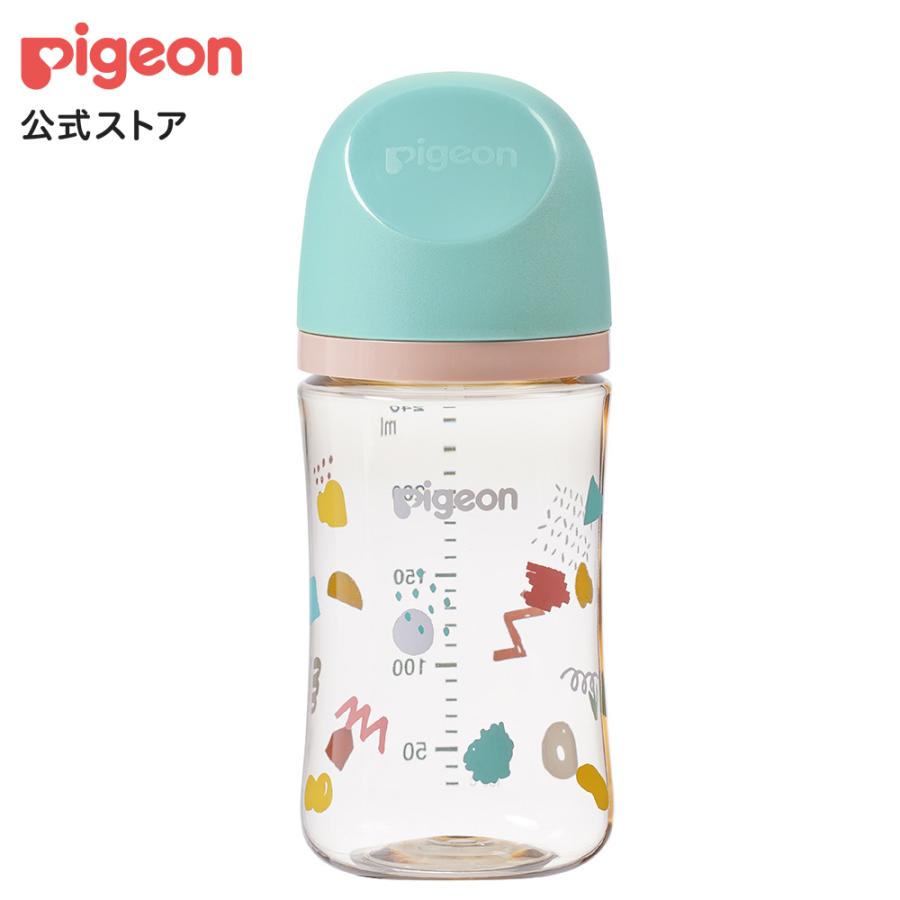 Pigeon（ピジョン） My母乳実感哺乳びん プラスチック(240ml)doodle