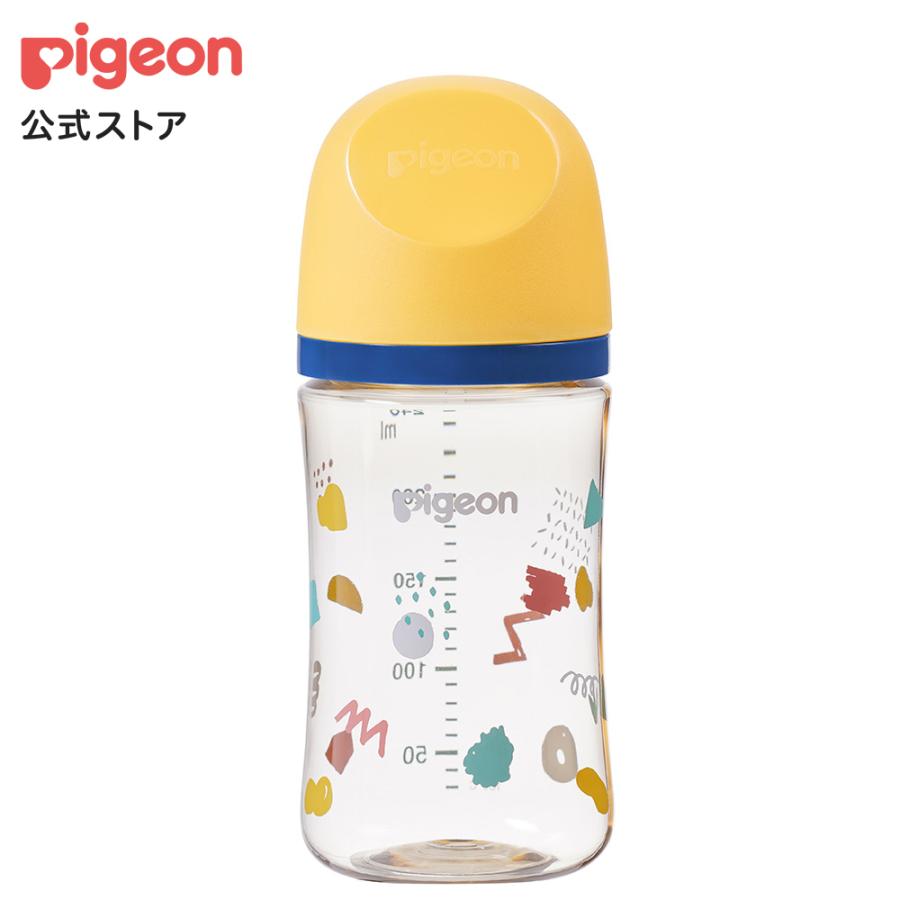 Pigeon（ピジョン） My母乳実感哺乳びん プラスチック(240ml)doodle