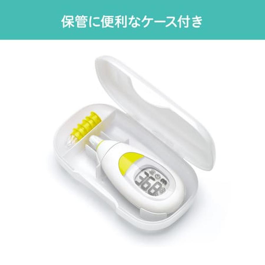 耳チビオン 赤ちゃん用体温計 体温計 ベビー用体温計 ベビー体温計 赤外線温度計 赤ちゃん用品 ベビー用品 育児用品 ピジョン pigeonの画像
