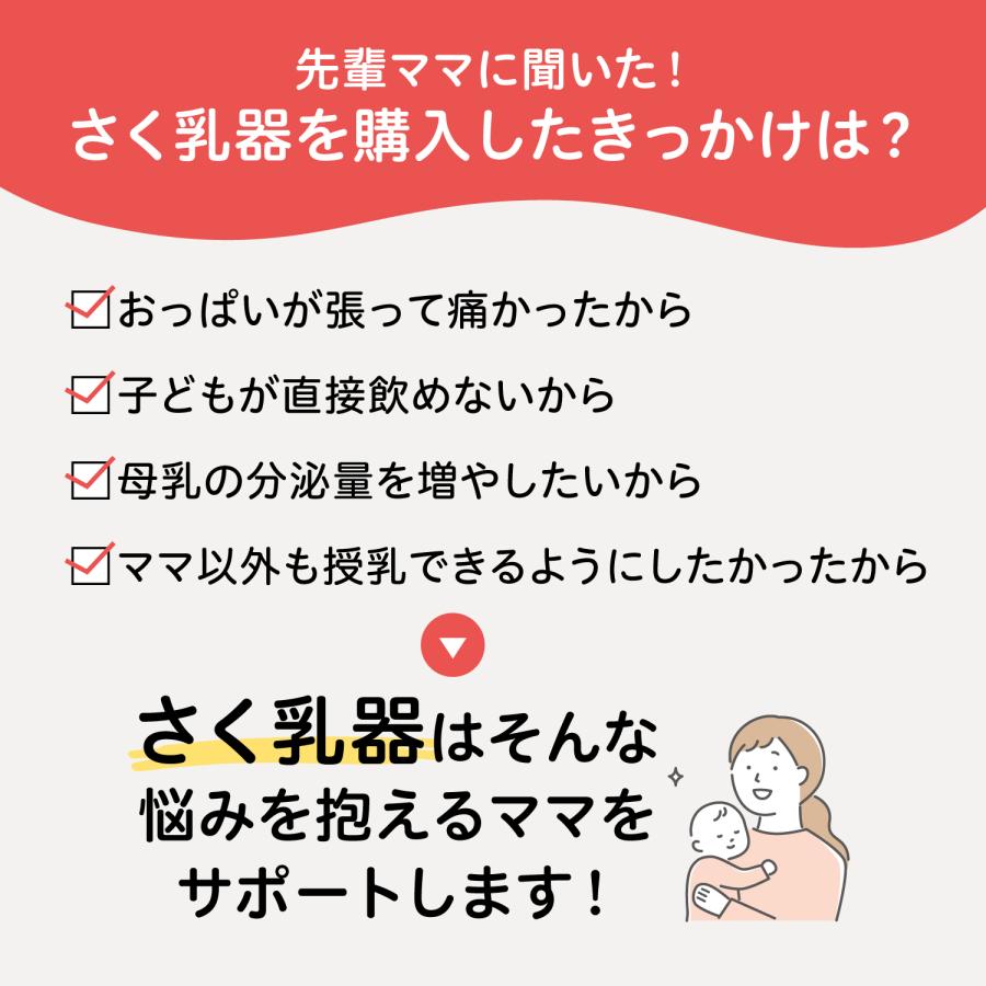 デザインを選べる！はじめてさく乳セット（電動） 搾乳器 さく乳器 搾乳機 さくにゅうき ベビー ベビー用品 赤ちゃん 出産祝い ピジョン pigeon_9