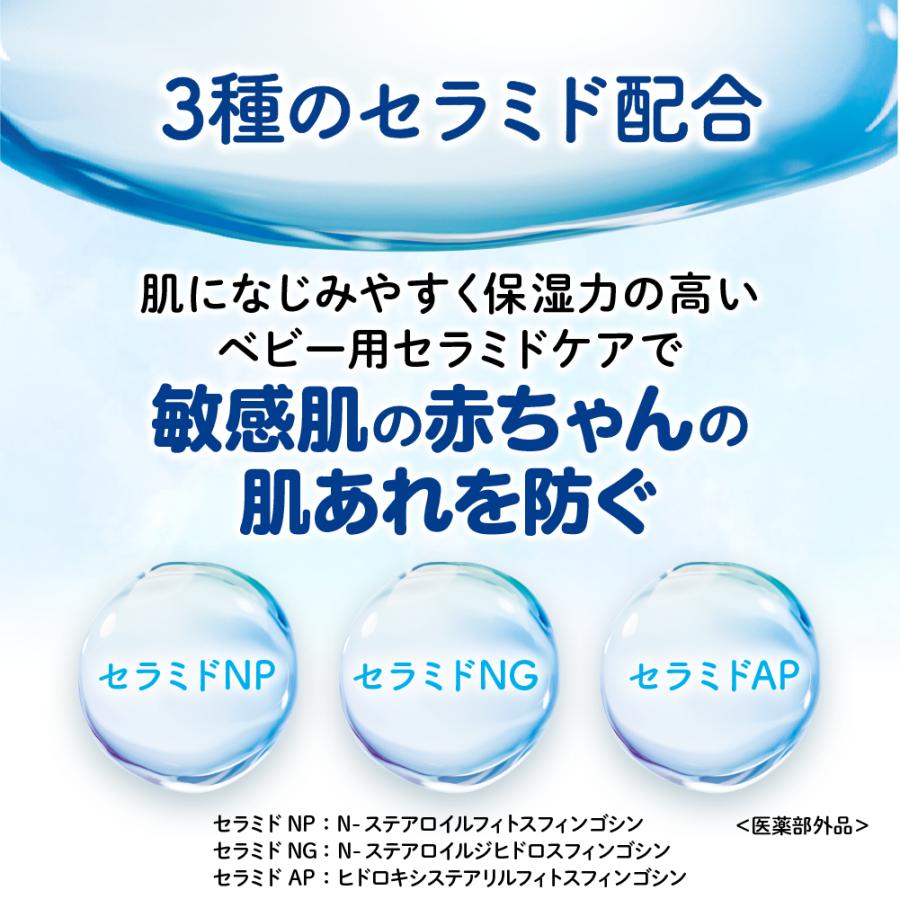 Pigeon（ピジョン） 【3個】薬用セラミドミルクローション 300g ベビー