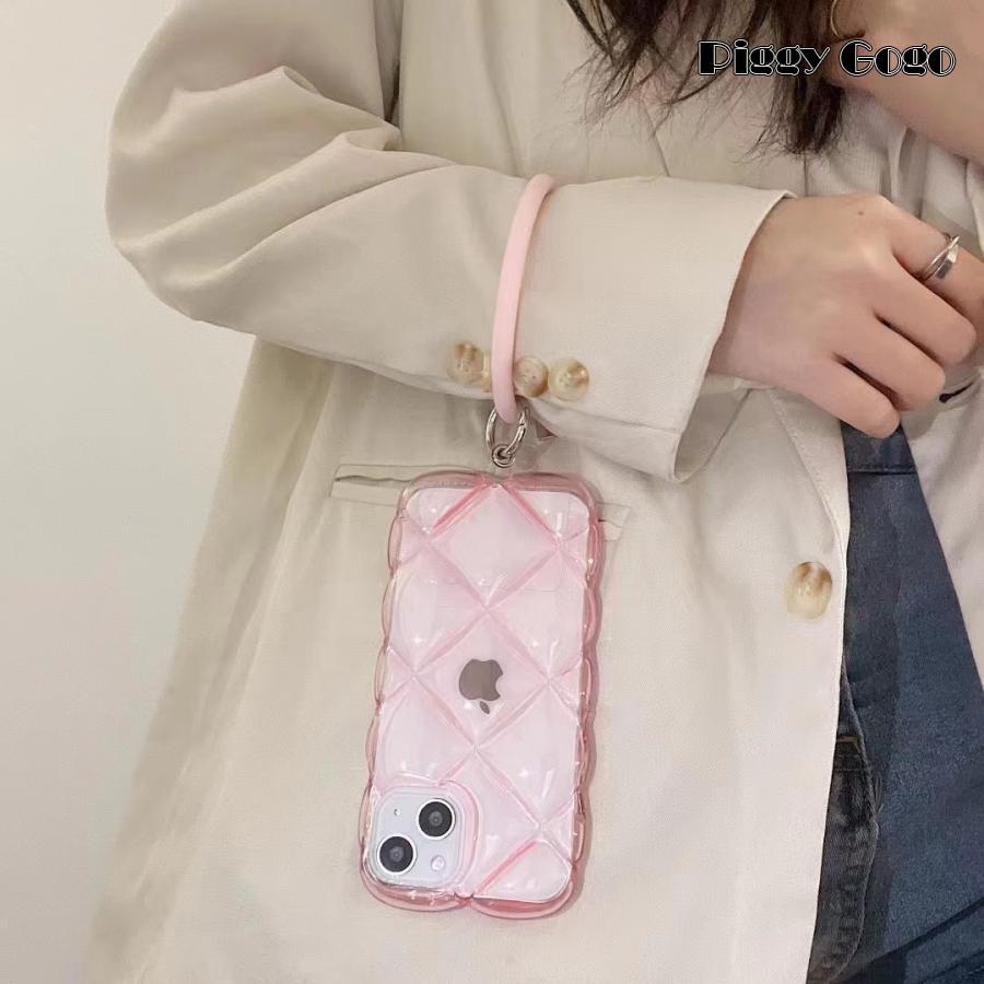 chesty スマホケース A SCENE コラボ　ピンク　ストラップ付き ねこ ポケット スマホケース 全機種対応 ストラップ iPhone