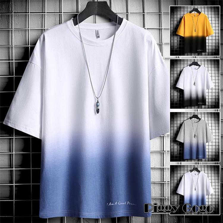 モフマヌル新作　薄手グラデーション Tシャツ サクラスタイル別注 湧き上がる桜窯染めグラデーション半袖T