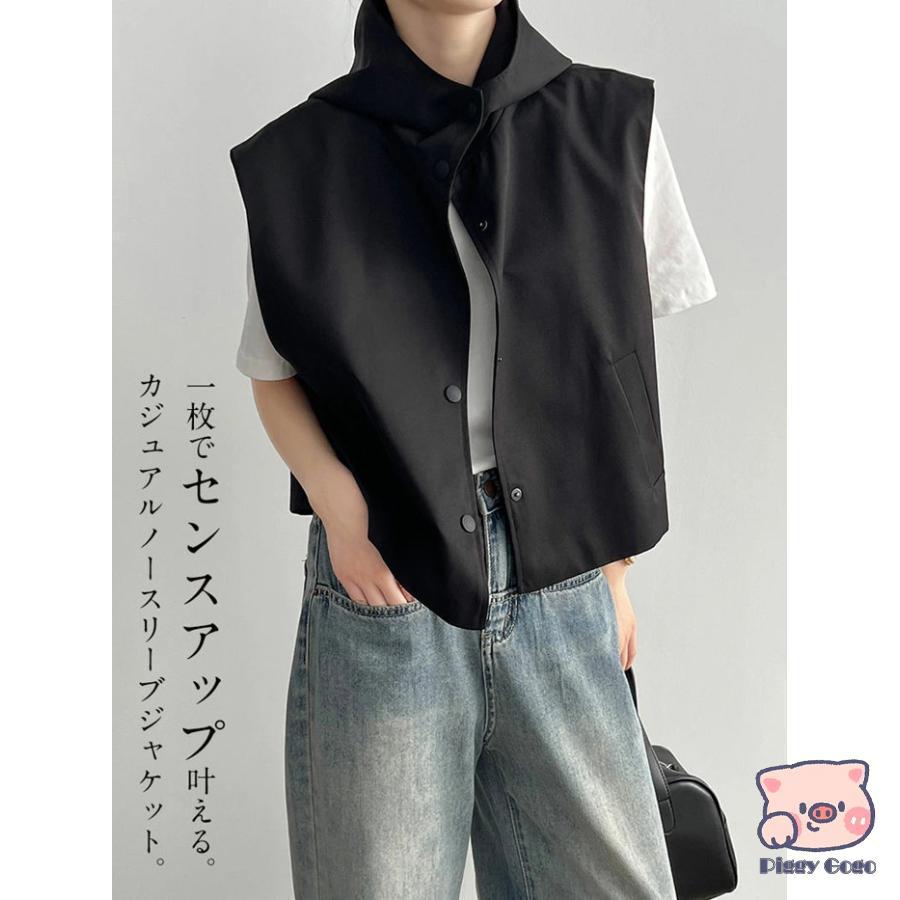 ゴルフ PXG レディース ノースリーブ ベスト パーカー◾️ブラック ゴルフ PXG レディース ノースリーブ ベスト パーカー◾️ブラック