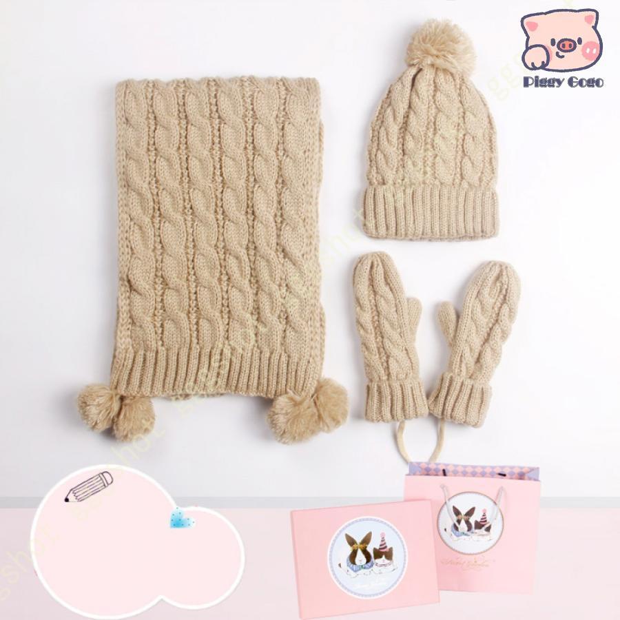 ニット帽子 マフラー 手袋 レディース 3点セット 冬アイテム
