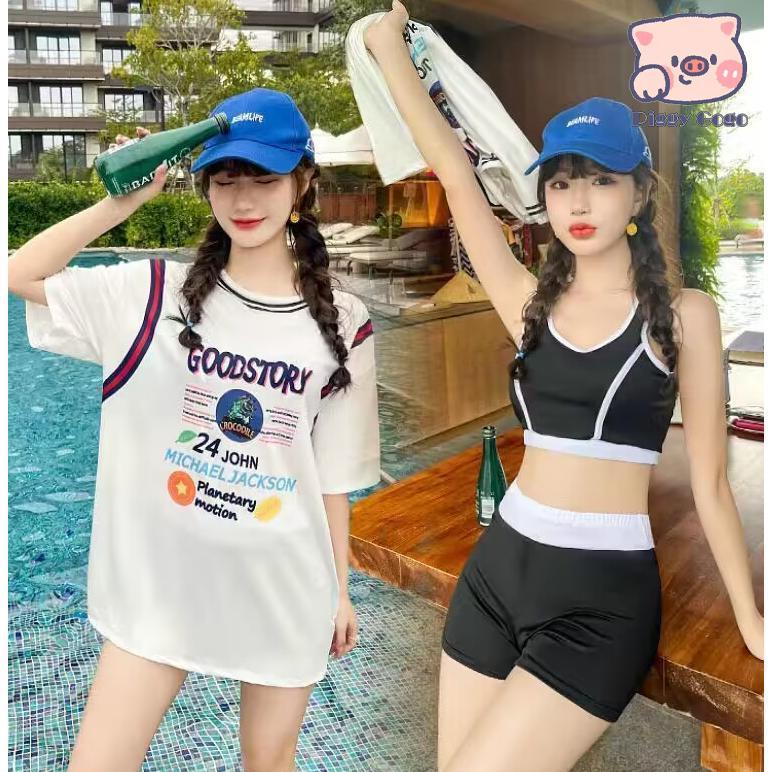 タンキニ 水着セット セパレート レディース 露出控えめ 水陸両用