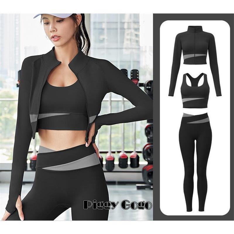 ヨガウェア　スポーツブラ　3枚セット ヨガウェア レディース セット 3点セット スポーツブラ