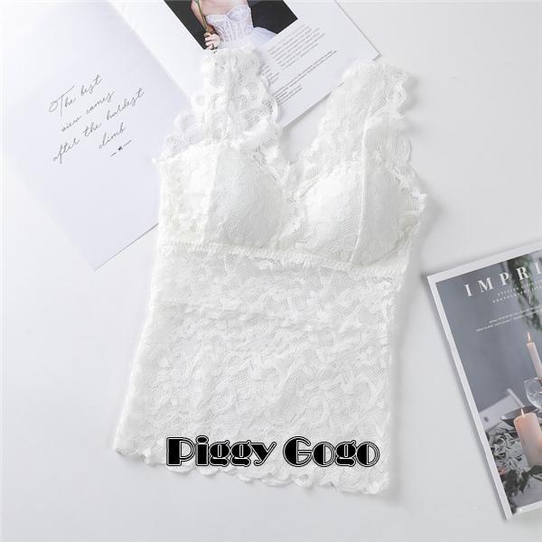 猫レース　犬レース　ブラトップ ブラック・ホワイト　新品　早い者勝ち 波型ストレッチレースが豪華な ノンワイヤーブラ・ソフトブラ