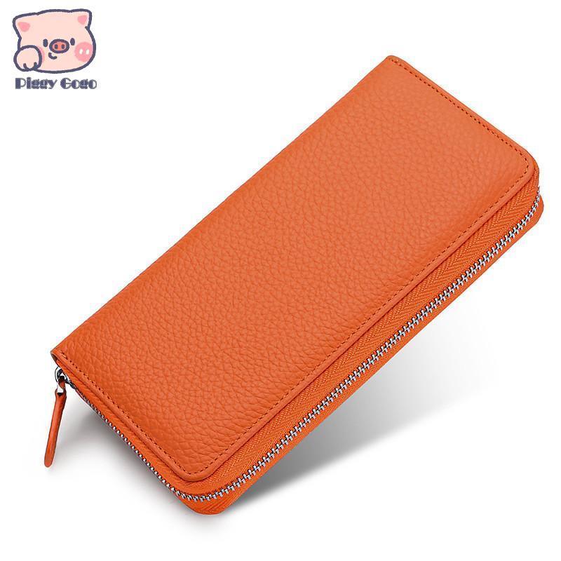 長財布 レディース 財布 本革 スキミング防止 小銭入れ カード入れ ウォレット ラウンドファスナー 使いやすい 多機能 大容量 高級感 プレゼント | ブランド登録なし | 03