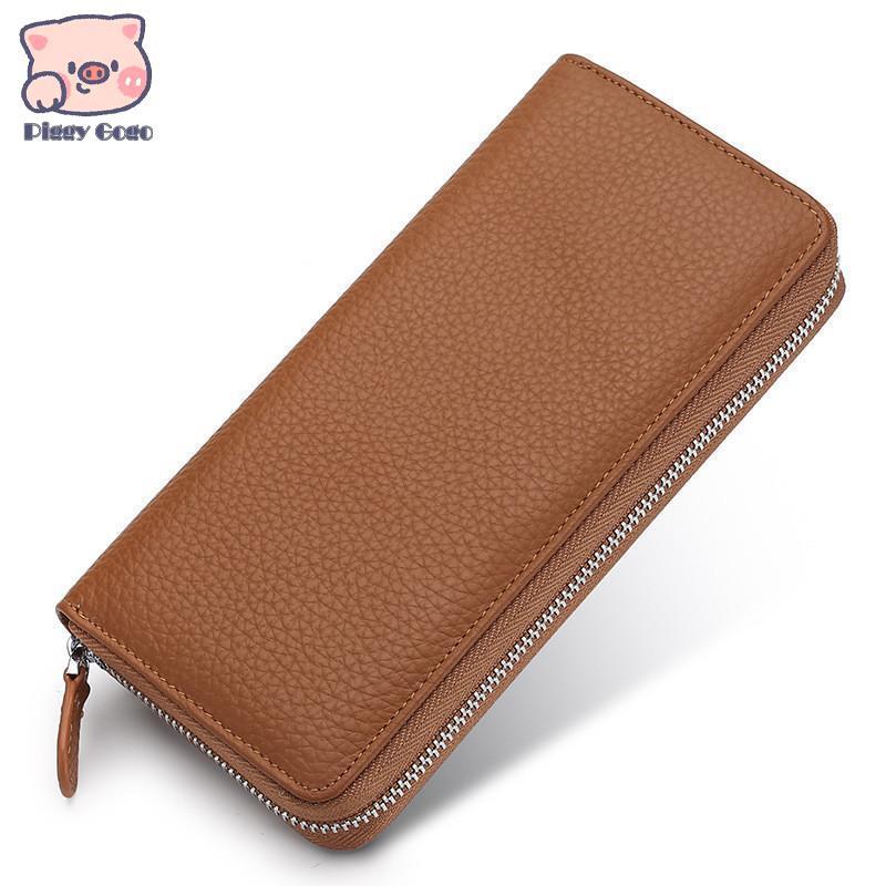 長財布 レディース 財布 本革 スキミング防止 小銭入れ カード入れ ウォレット ラウンドファスナー 使いやすい 多機能 大容量 高級感 プレゼント | ブランド登録なし | 05