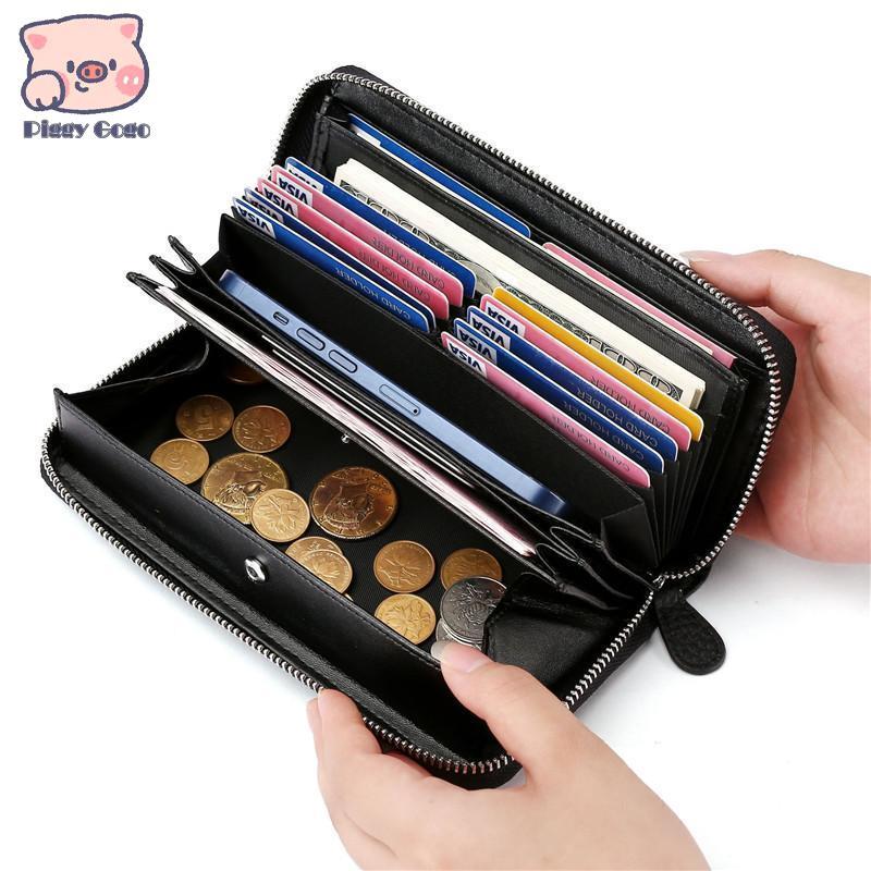 長財布 レディース 財布 本革 スキミング防止 小銭入れ カード入れ ウォレット ラウンドファスナー 使いやすい 多機能 大容量 高級感 プレゼント | ブランド登録なし | 09