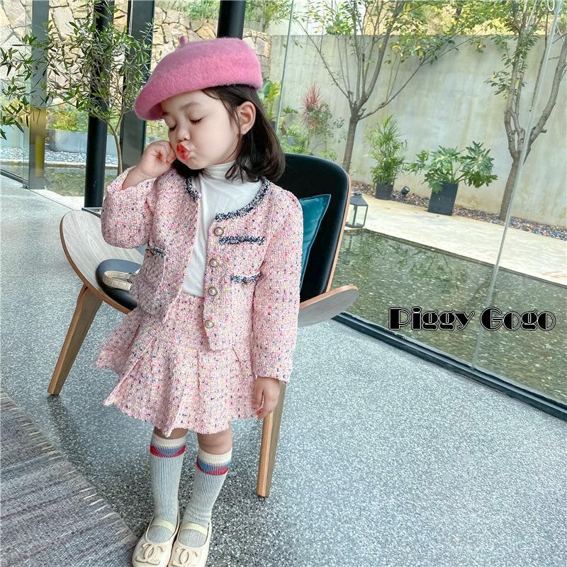 E7588◾️イロ ORLANA ツイードジャケット　入園入学 E7588◾️イロ ORLANA ツイードジャケット入園入学