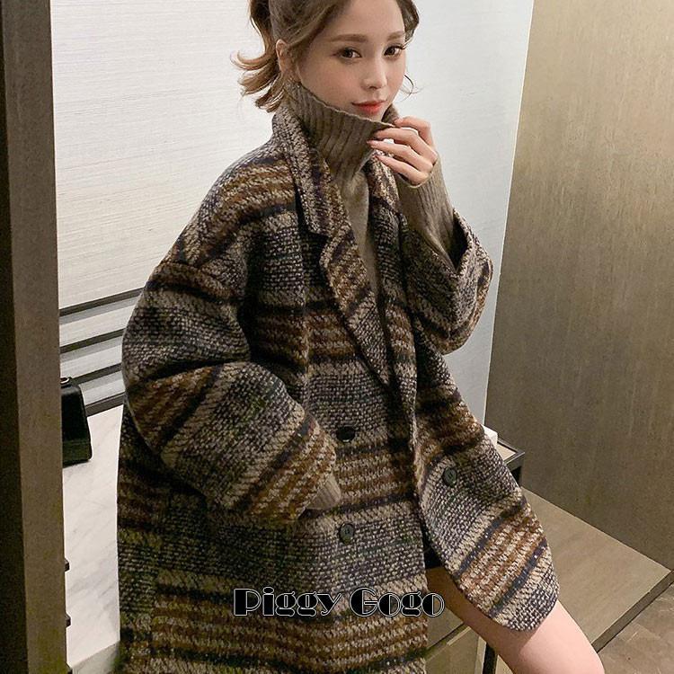 美品 バーバリーロンドン ウールチェスターコート チェック マルチカラー 40 美品 バーバリーロンドン ウールチェスターコート チェック