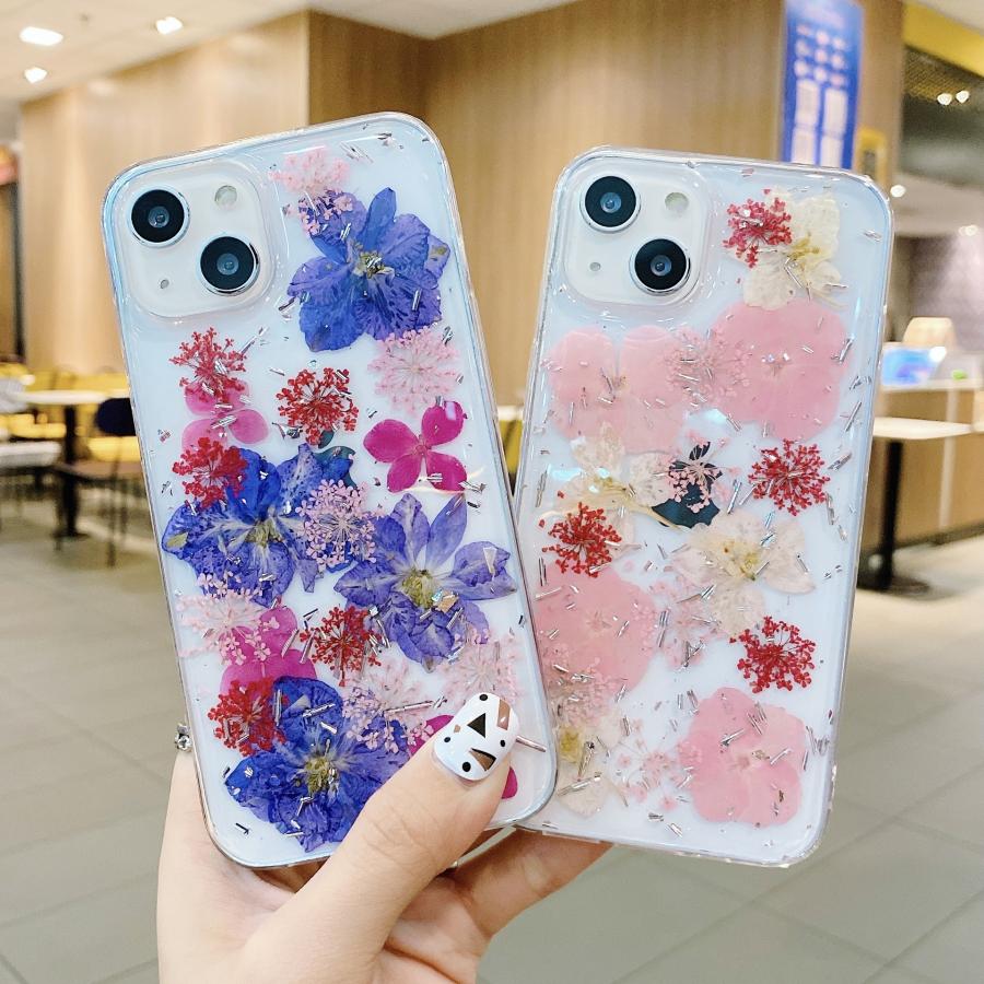 iPhone XR iPhone8 ケース iPhone 11 Pro ケース iPhone XS ケース 押し花ケース ハンドメイド ドライフラワー iPhone11 Pro Max ケース | ブランド登録なし | 03