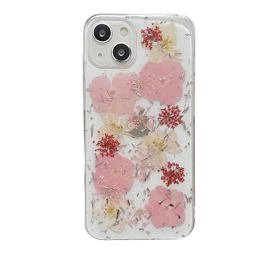 iPhone XR iPhone8 ケース iPhone 11 Pro ケース iPhone XS ケース 押し花ケース ハンドメイド ドライフラワー iPhone11 Pro Max ケース | ブランド登録なし | 04