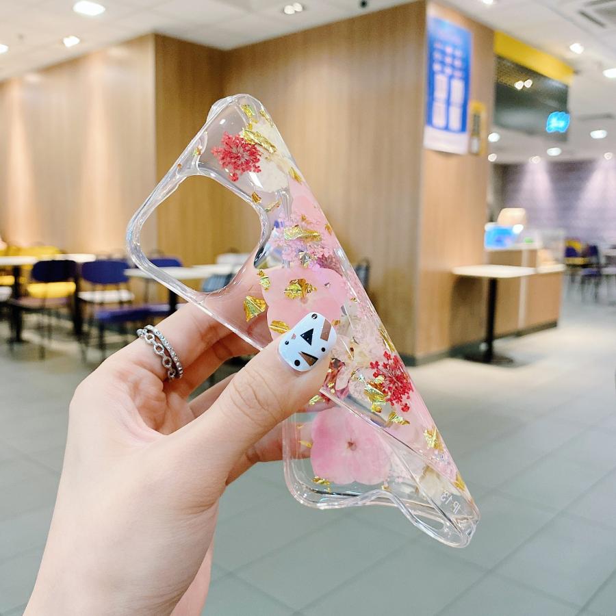 iPhone XR iPhone8 ケース iPhone 11 Pro ケース iPhone XS ケース 押し花ケース ハンドメイド ドライフラワー iPhone11 Pro Max ケース | ブランド登録なし | 06