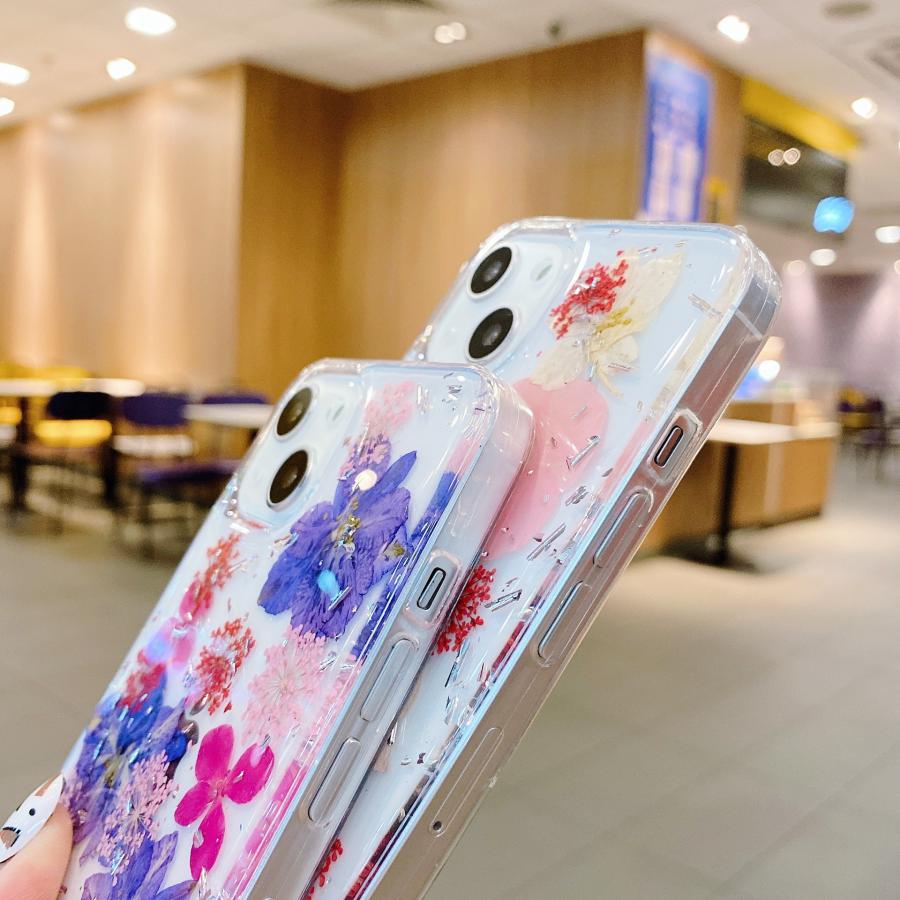 iPhone XR iPhone8 ケース iPhone 11 Pro ケース iPhone XS ケース 押し花ケース ハンドメイド ドライフラワー iPhone11 Pro Max ケース | ブランド登録なし | 08