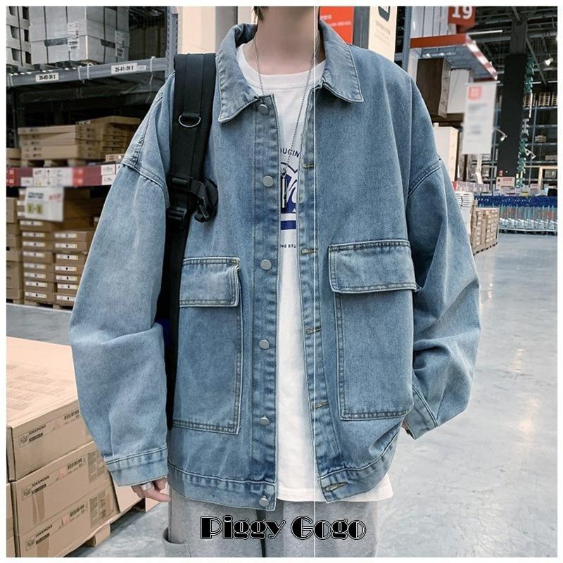 デニムジャケット Gジャン メンズ デニムライダース ブルゾン