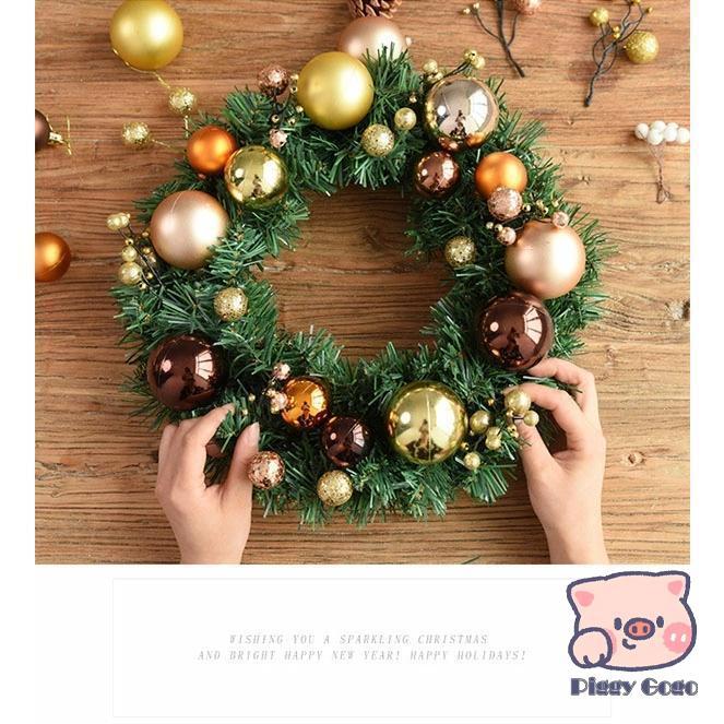 クリスマスリース 25*25cm 壁掛け 北欧 玄関 ナチュラル クリスマスリース 25*25cm 壁掛け 北欧 玄関 ナチュラル