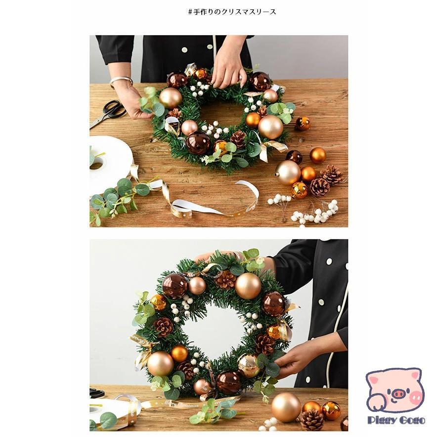 クリスマスリース 25*25cm 壁掛け 北欧 玄関 ナチュラル クリスマスリース 25*25cm 壁掛け 北欧 玄関 ナチュラル