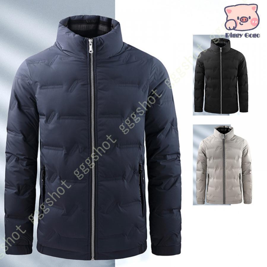 アウター メンズ 冬服 防風 コート ダウン入り ダウンジャケット 暖かい 防寒着 無地 ジャンパー 光沢 中綿ジャケット 軽量 ダウンコート カジュアル 秋 冬 アウター メンズ 冬服 防風 コート ダウン入り ダウンジャケット