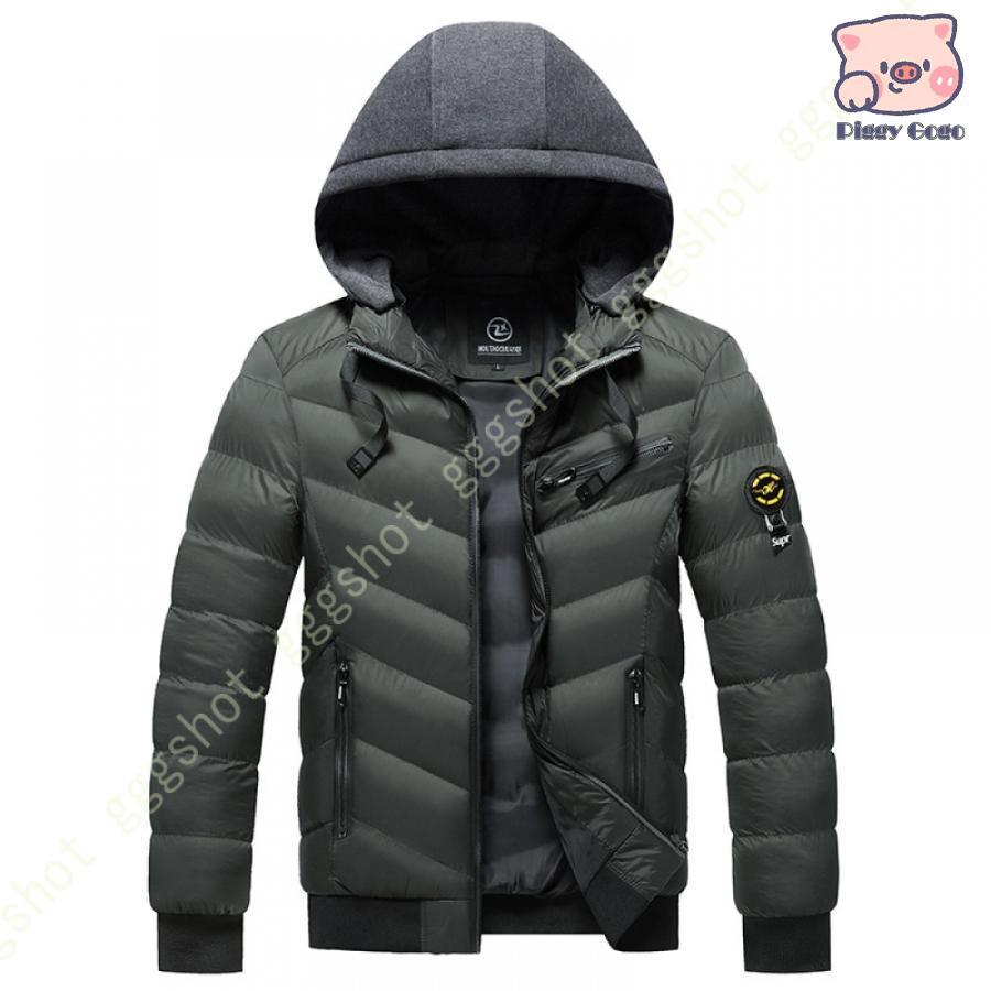 ダウンジャケット 中綿 フード 軽量 アウトドア メンズ ショート アウター 立襟 ジップアップ フライトジャケット フェザー 大きいサイズ 防寒 防風 暖かい ダウンジャケット 中綿 フード 軽量 アウトドア メンズ ショート