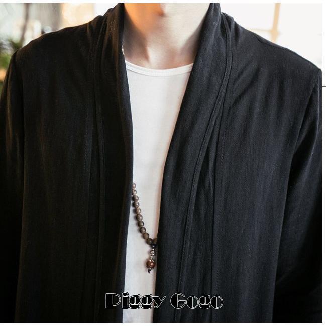 ロングカーディガン ロングジャケット トッパーカーディガン