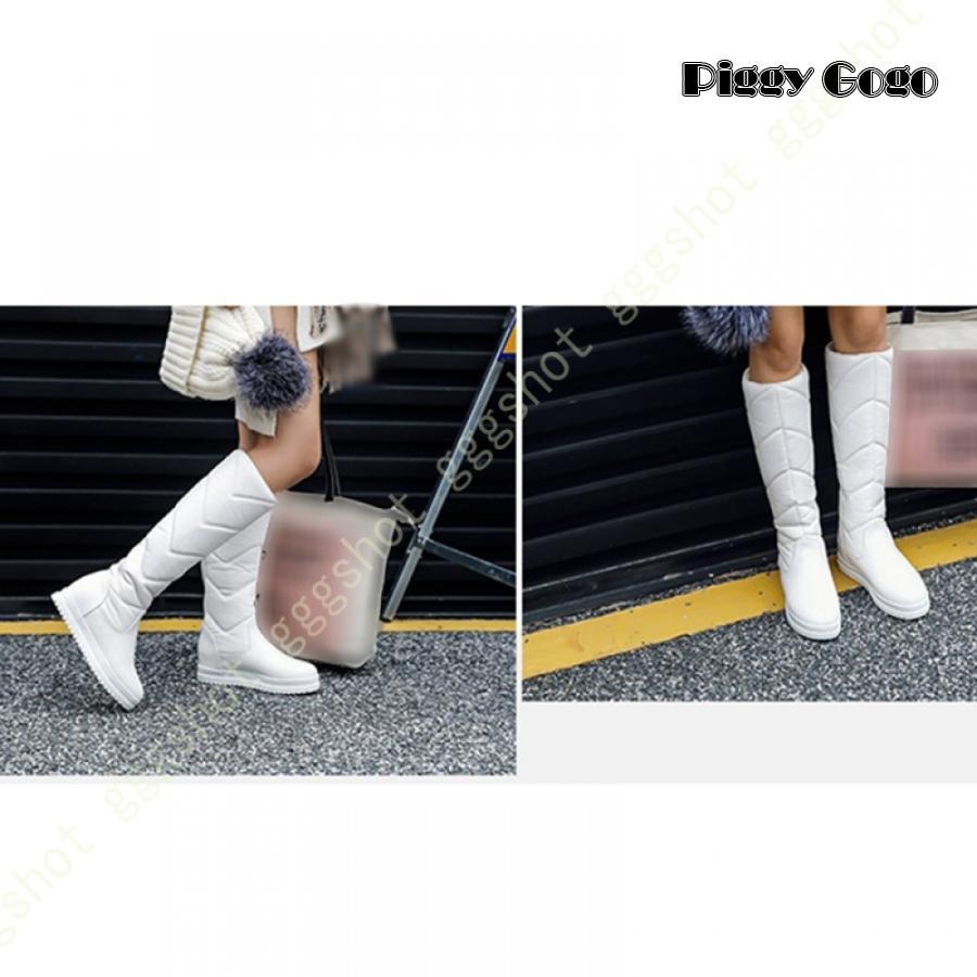 ロングブーツ レディース ブーツ ロング 雪 厚底 スノーブーツ