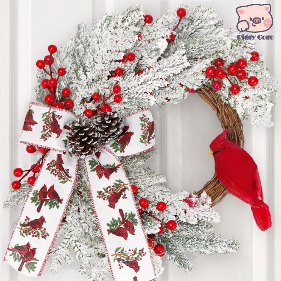 クリスマス リース クリスマス飾り ドア 玄関 壁飾り 花輪 玄関