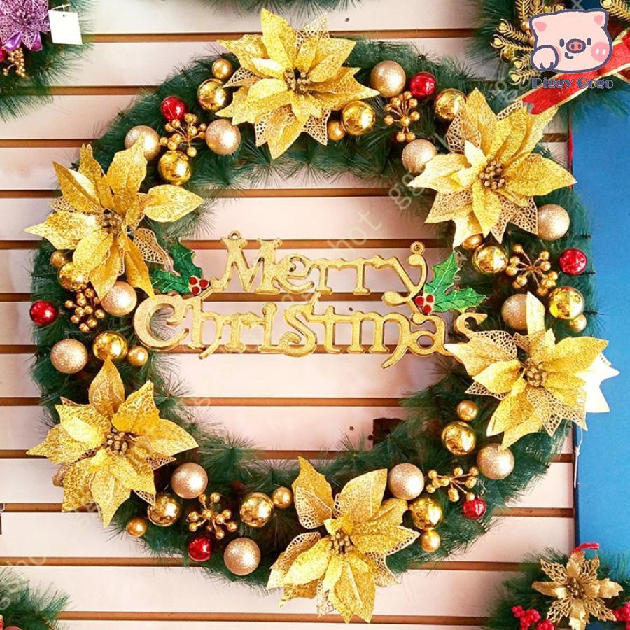 クリスマス花輪 クリスマスリース 玄関リース 大きい ドア 窓 玄関