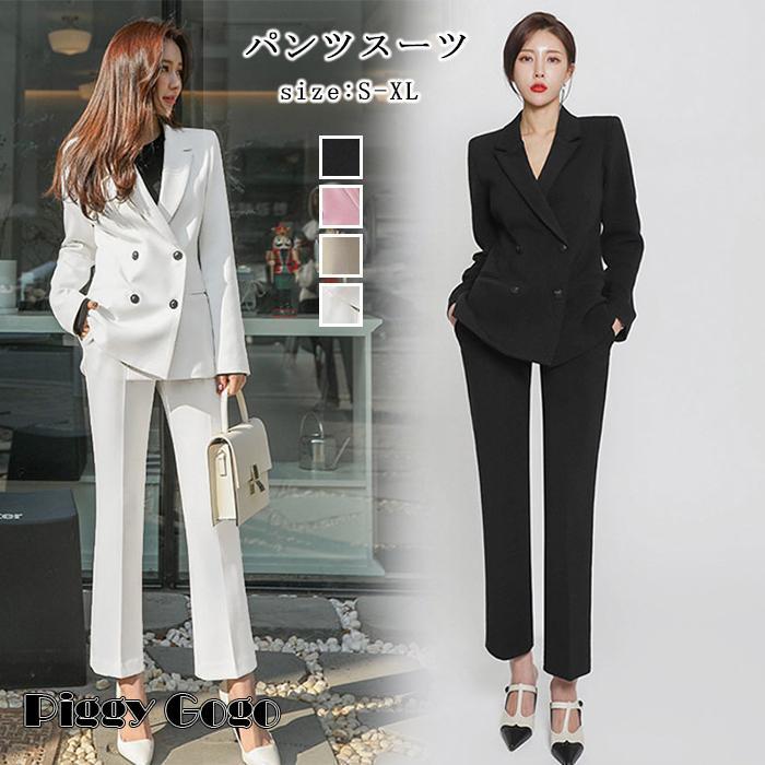 入学式 ママスーツ セットアップ 40代 パンツスーツ レディース パンツ