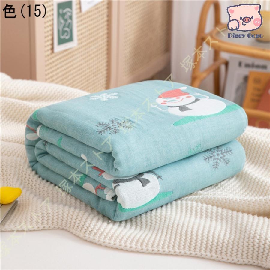 Saku☆70*100☆グリーンチェックガーゼケット NATSUBI（グリーン）チェック柄- 布・生地の通販サイト