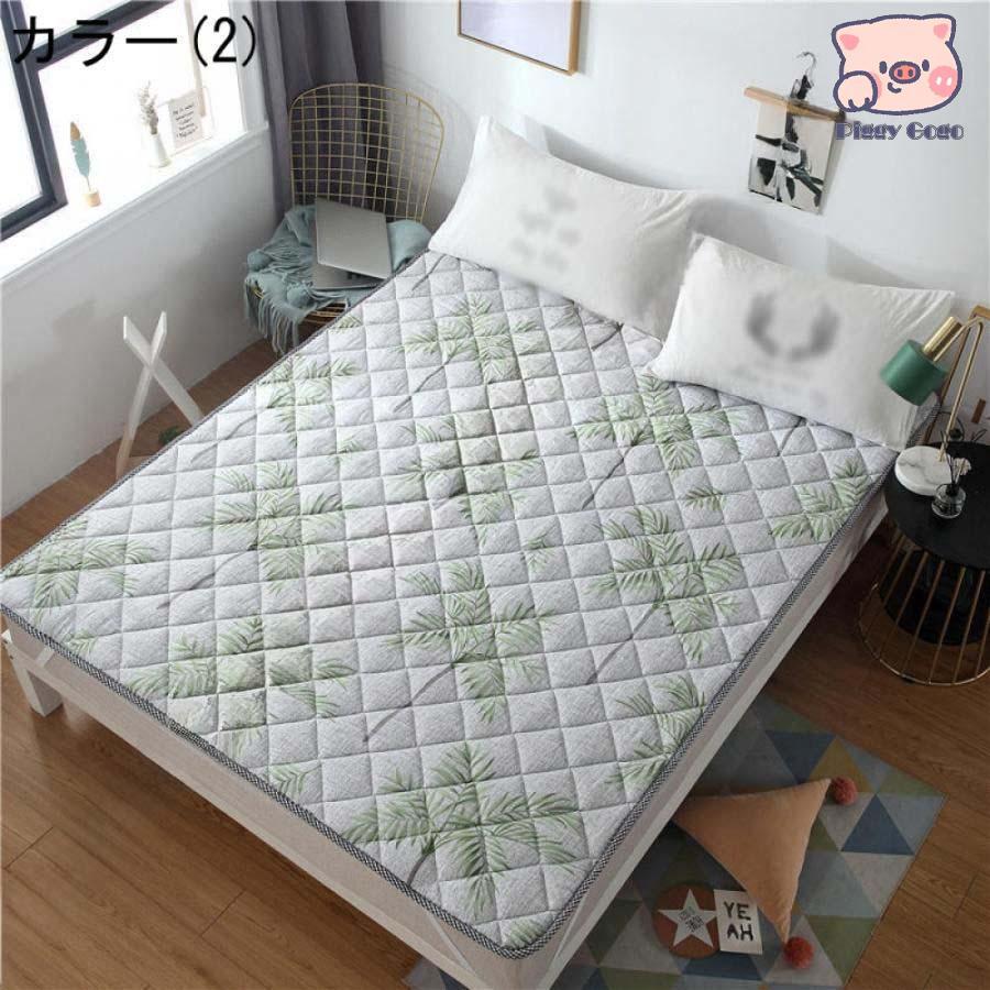 敷きパッド 柄 敷パッド 果物 敷パット ベッドパッド ベッド