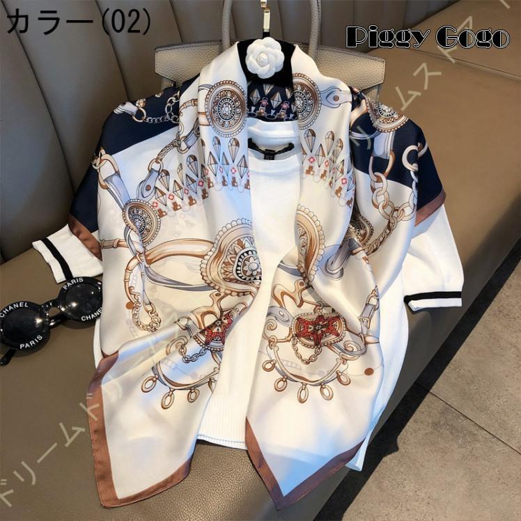 スカーフシルク レディース 花柄 絹マフラー ファッション スカーフシルク レディース 花柄 絹マフラー ファッション