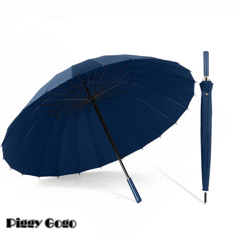 長傘 傘 24本骨 120cm メンズ レディース雨傘 大きい 耐風 超撥