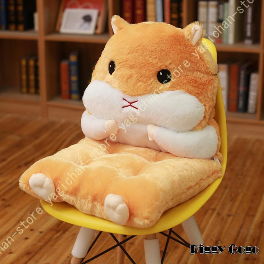 チェアクッション 背もたれクッション 座椅子 一体型クッション