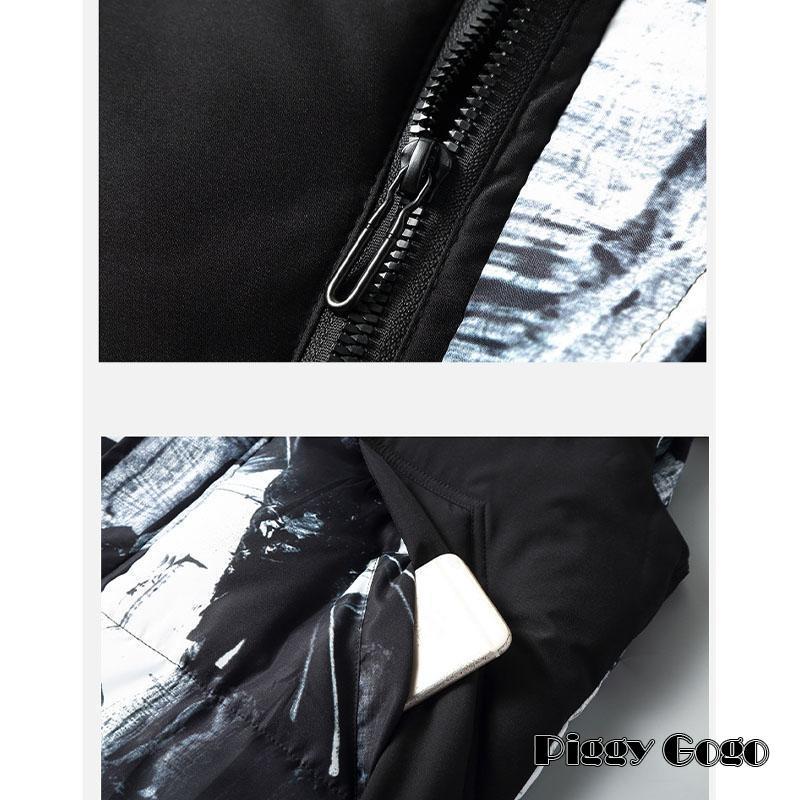 ダウンベスト ジャケット 袖なし フード付き メンズ インナー