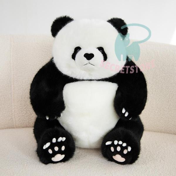 ⭐️ パンダ ぬいぐるみ パンダギフト パンダぬいぐるみ かわいい ギフト 高品質パンダぬいぐるみ 座っているパンダのおもちゃ パンダ人形ギフト