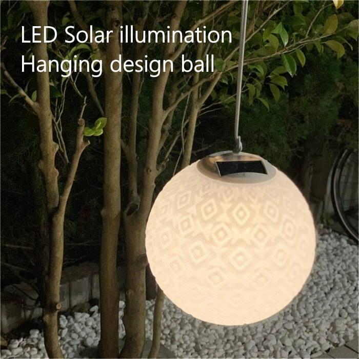 即出荷 ライト ソーラー おしゃれ 照明 インテリアライト 充電 ガーデンライト 屋内 屋外 庭 Led ソーラーライト ハンギングデザインボール Srlk30 スパイス ピクニックと雑貨のスイートピー 通販 Yahoo ショッピング