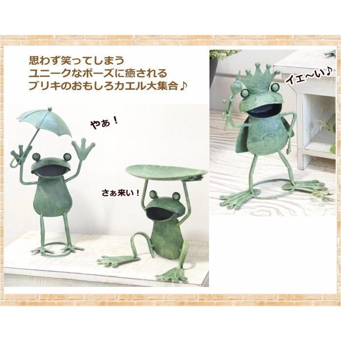 即出荷 カエルキング カエルプランター座り大 カエルブーケ