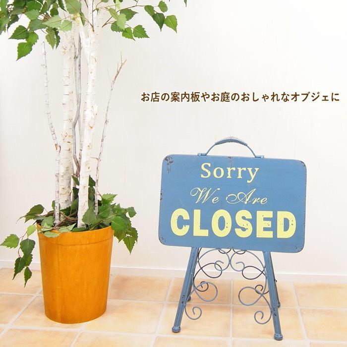 オープン＆クローズlowスタンド 看板 オープンスタンド クローズ