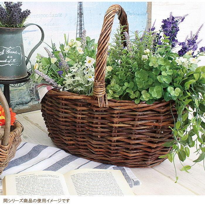 1960年代　柳編み 収納かご バスケット 木彫装飾 鳥 手編み ウィロー　藤 1960年代 柳編み 収納かご バスケット 木彫装飾 鳥 手編み ウィロー 藤