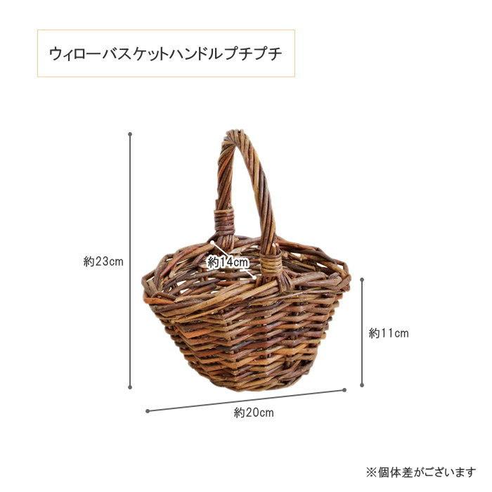 かご バスケット 収納 ハンドル付き おしゃれ ウィロー 柳 編みかご