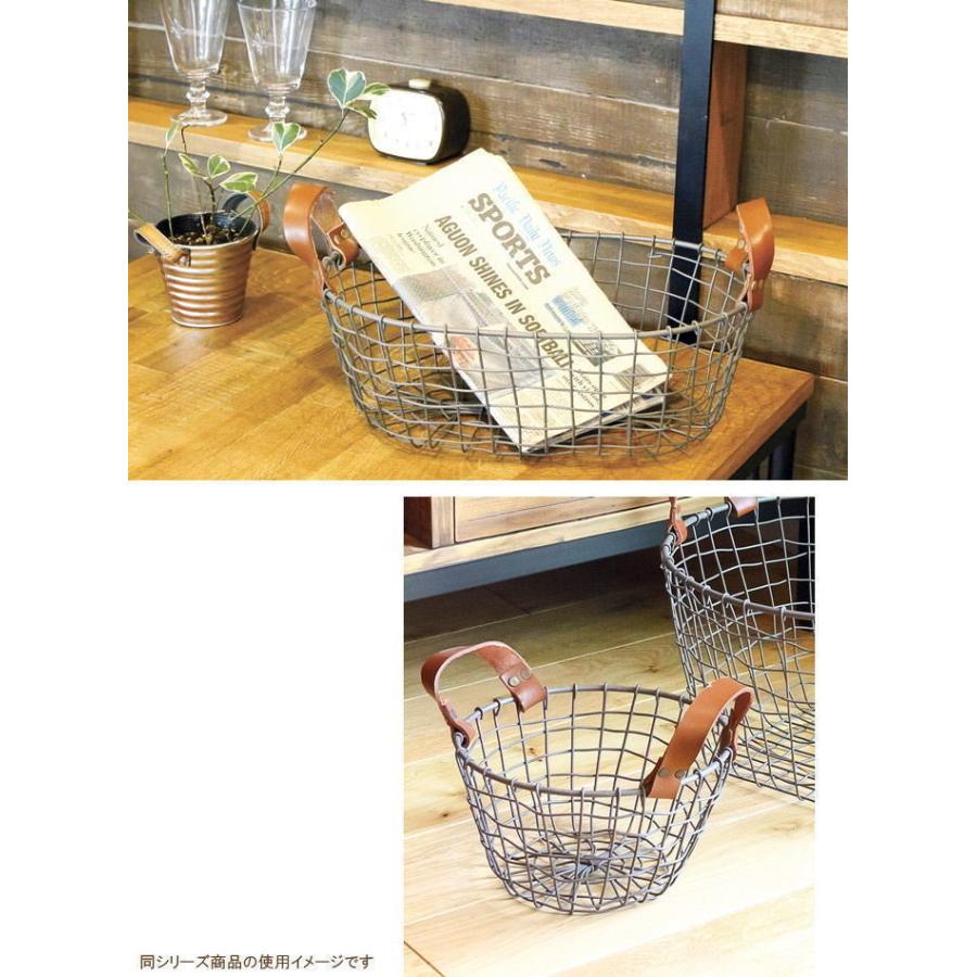 かご バスケット 収納 ワイヤー 持ち手 収納ボックス 小物入れ