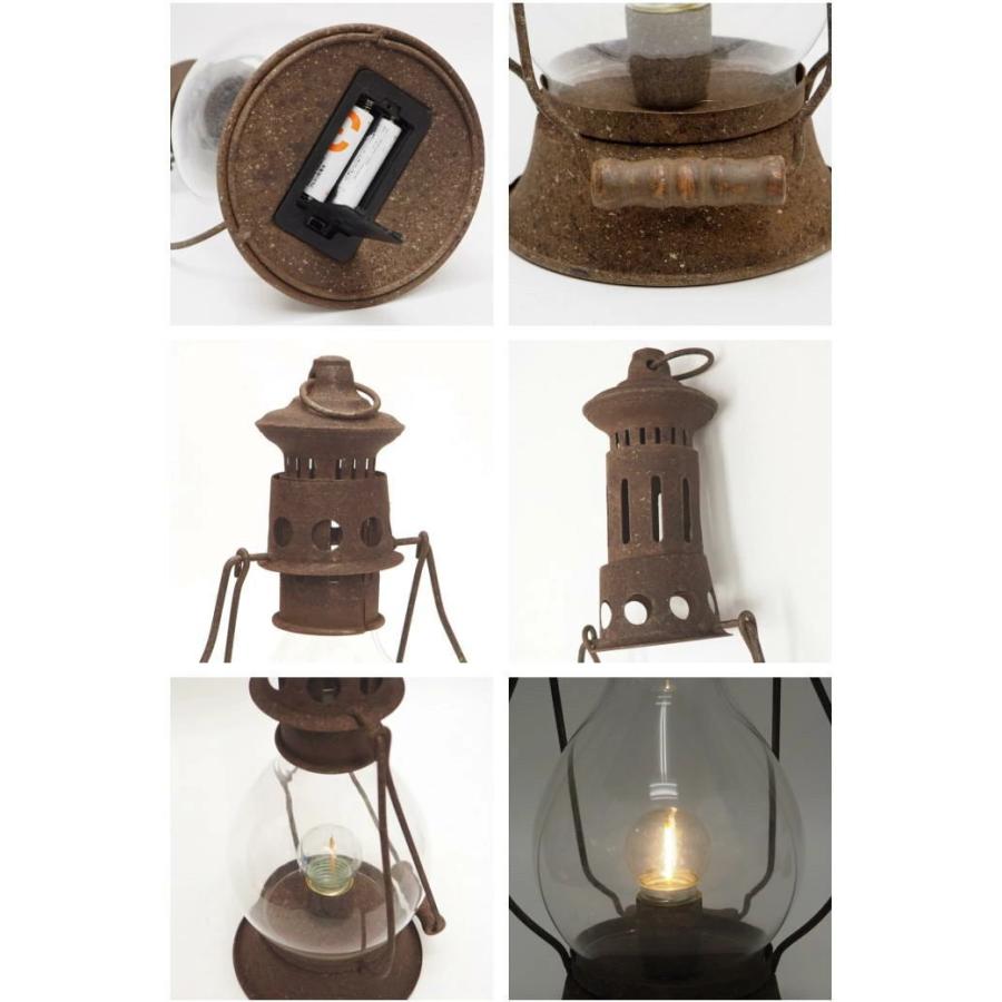 LEDランタン レトロ アンティーク ランプ ランタン 電池式 間接照明