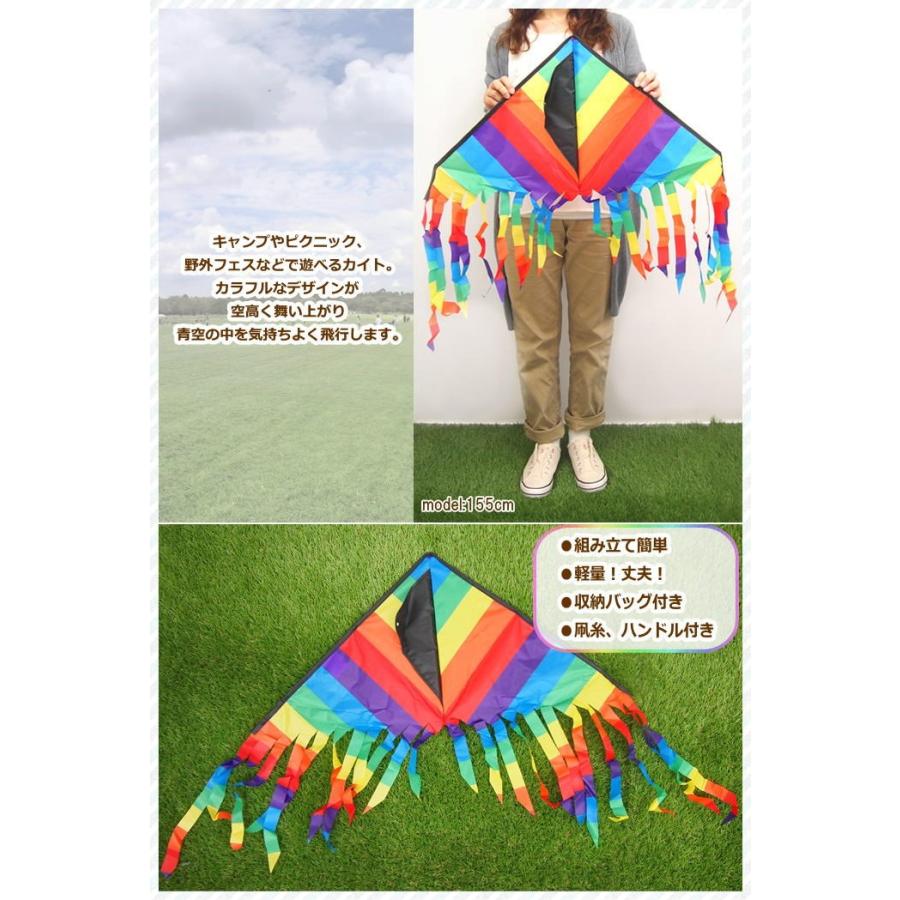 即出荷 カイト 凧 スポーツカイト 凧揚げ たこあげ お正月 カラフル 外遊び アウトドア レジャー レインボー In The Breeze 3178 ピクニックと雑貨のスイートピー 通販 Yahoo ショッピング