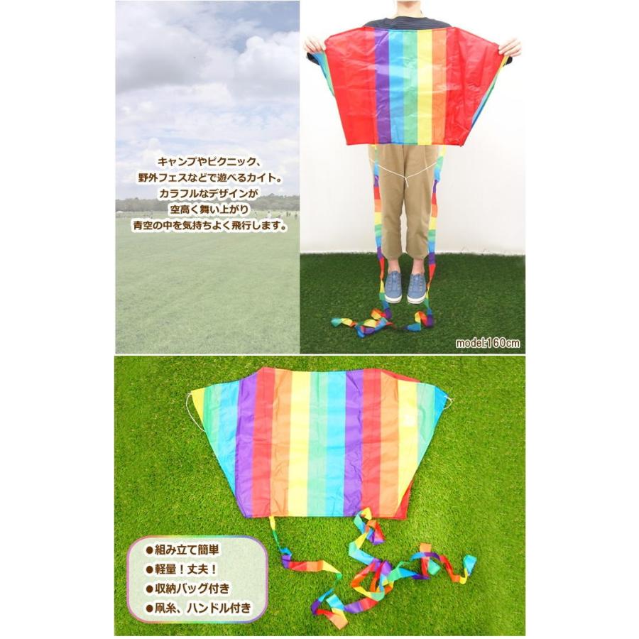 即出荷 カイト 凧 スポーツカイト 凧揚げ たこあげ お正月 カラフル 外遊び アウトドア レジャー レインボー Kite In The Breeze 3244 ピクニックと雑貨のスイートピー 通販 Yahoo ショッピング